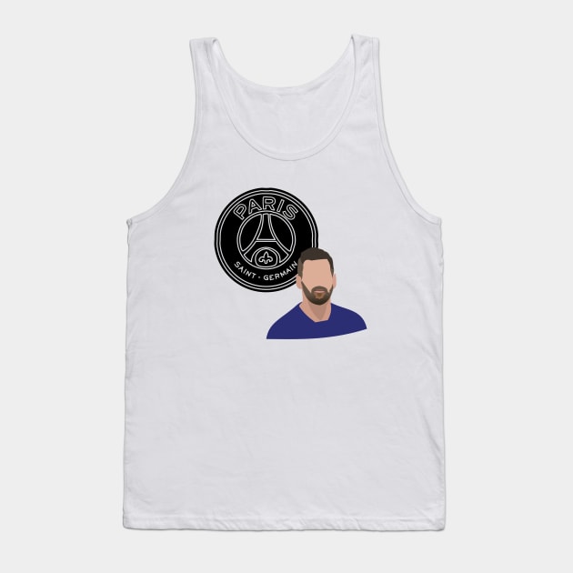 Lionel Messi Tank Top by OverNinthCloud